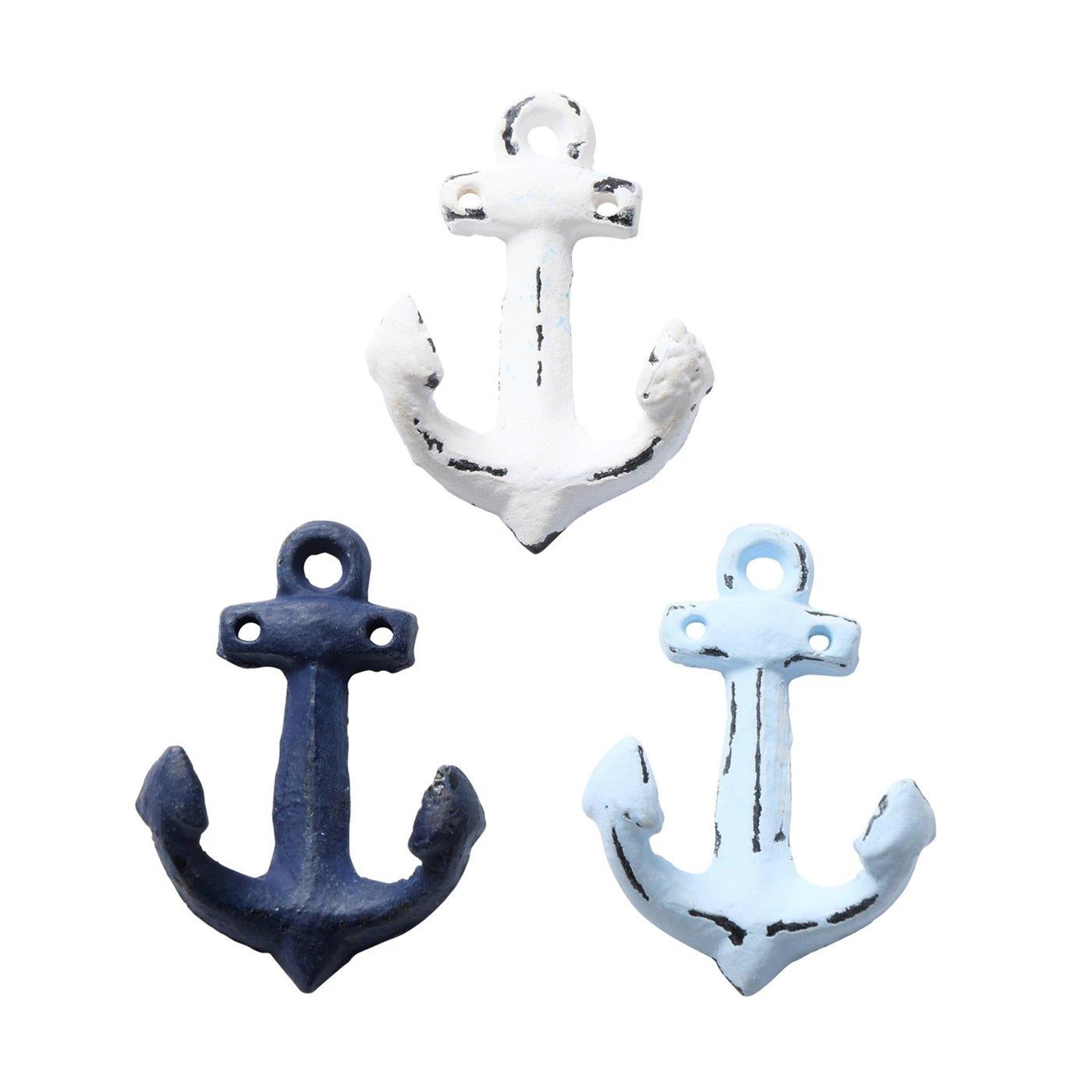 Boltze home kapstokhaak anker 6,5x2,5x8,5cm