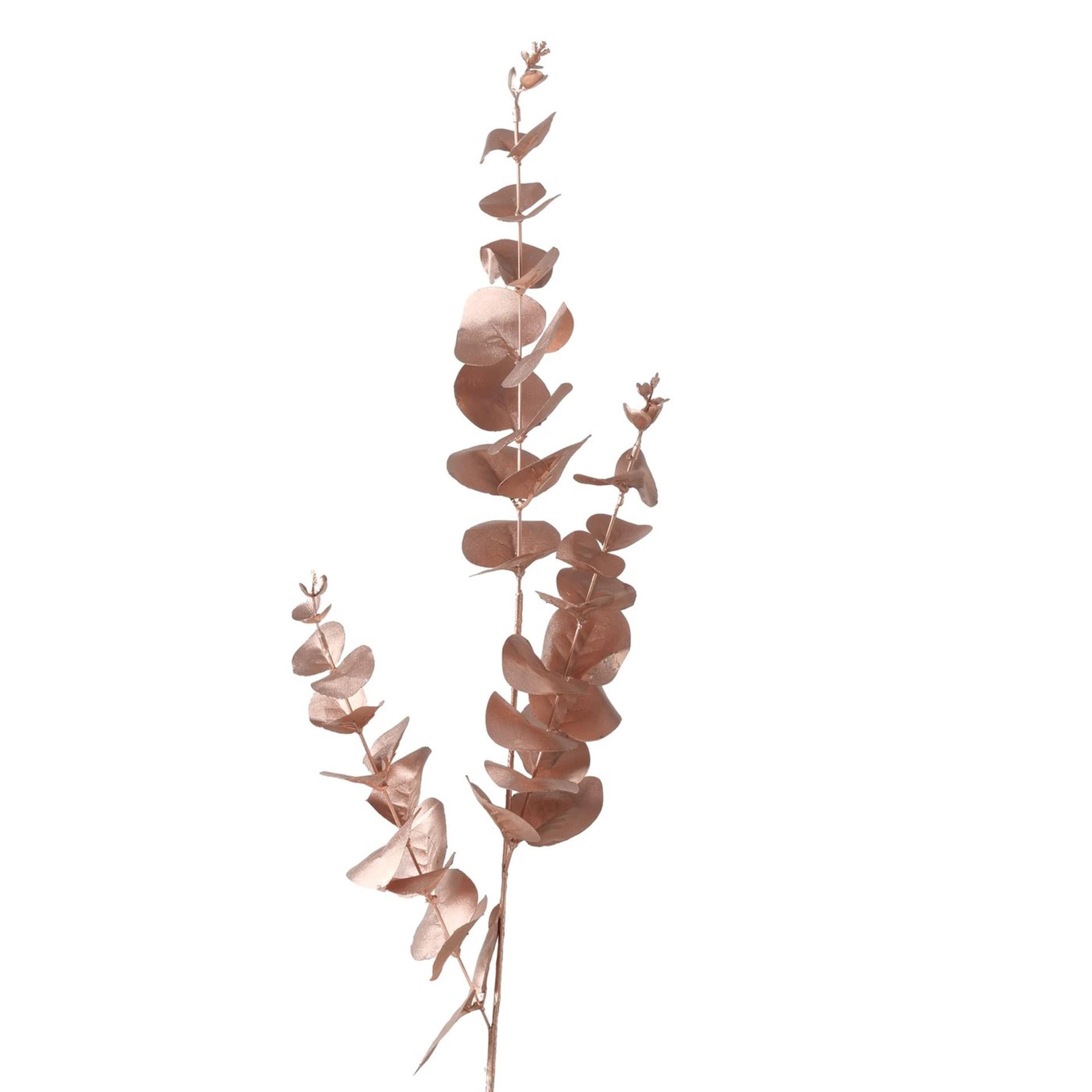 Boltze home kunsttak eucalyptus roze h81cm