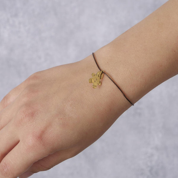 Boltze home armband symbol kerst in glazen potje