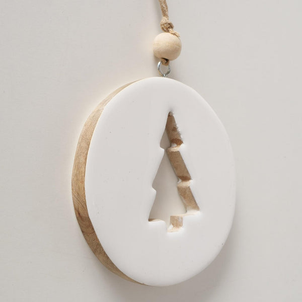 Boltze home hanger natali mangohout l10x1cm