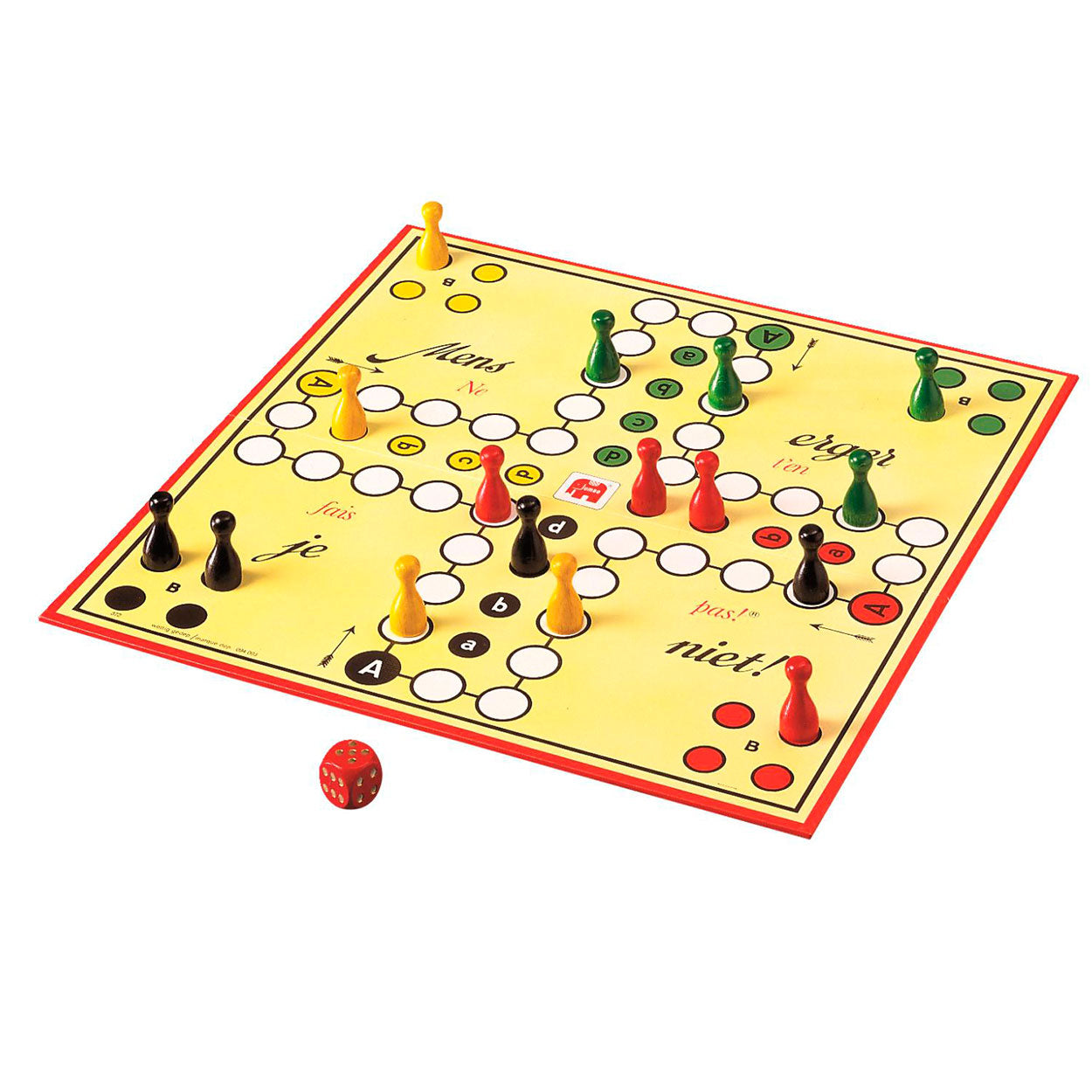 Jumbo Mens erger je Niet Origineel Bordspel