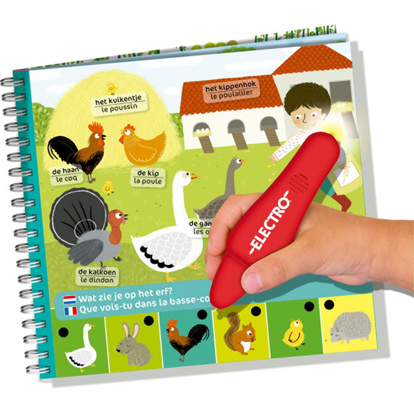 Jumbo electro wonderpen mini boerderij educatief spel