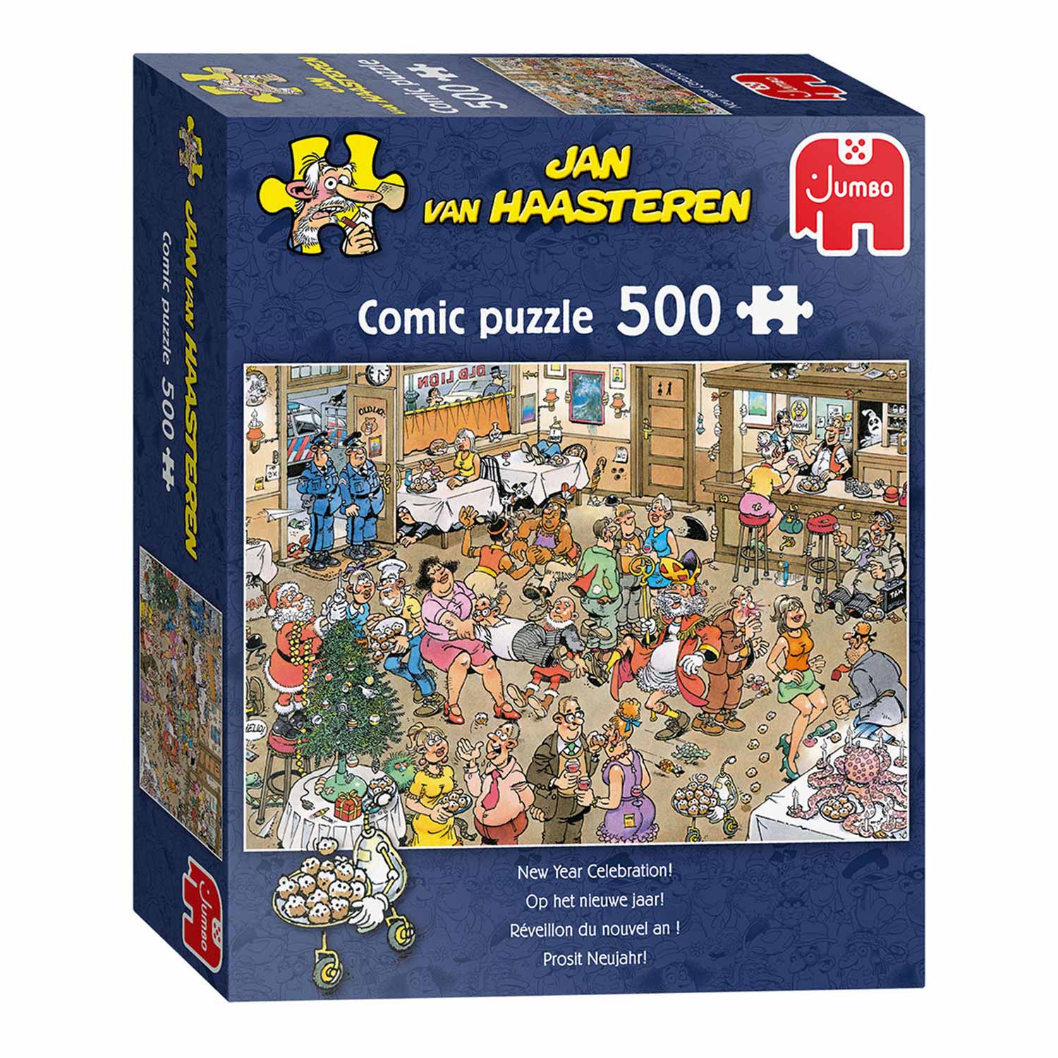 Jan van Haasteren Legpuzzel - Kerstborrels, 500st.