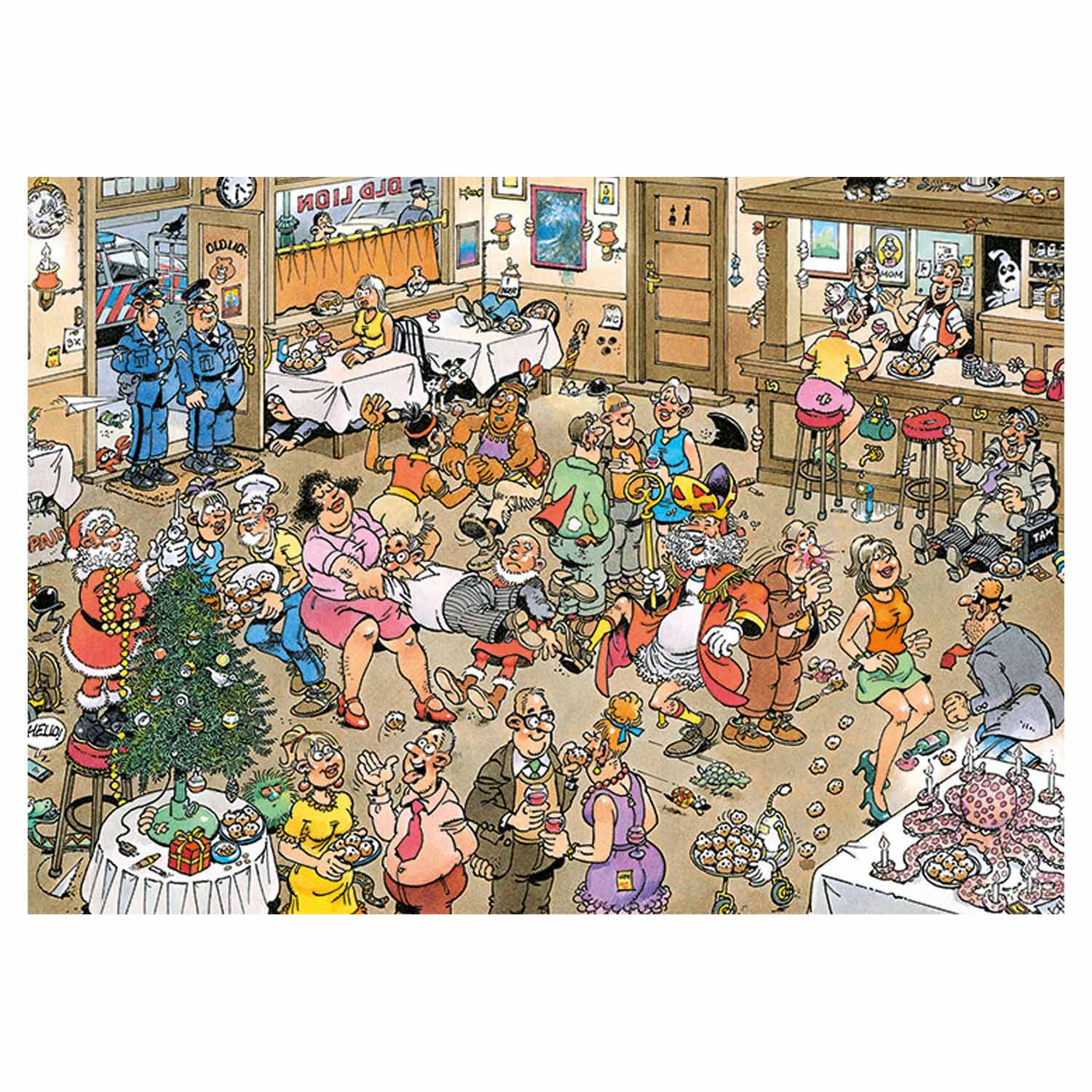 Jan van Haasteren Legpuzzel - Kerstborrels, 500st.