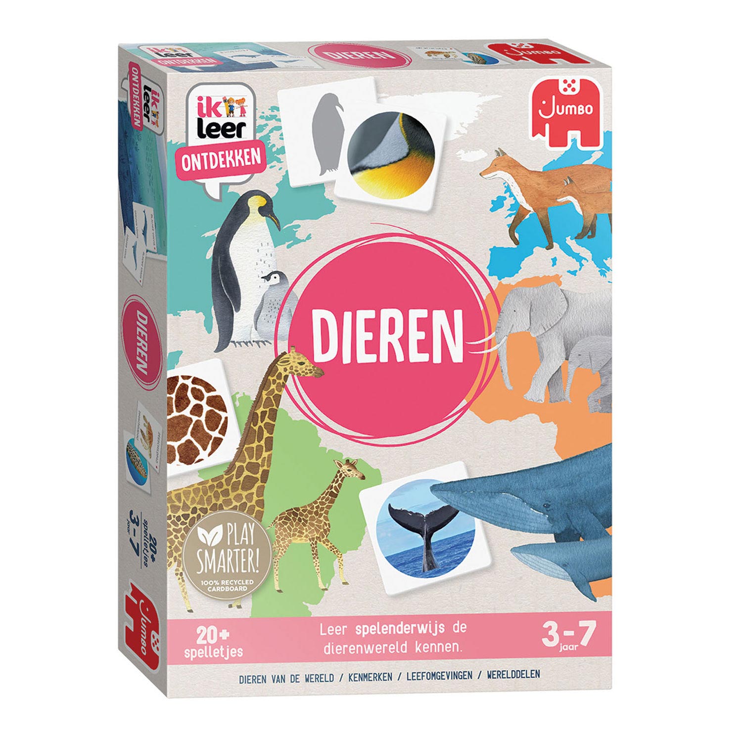 Ik leer jumbo ontdekken dieren educatief spel