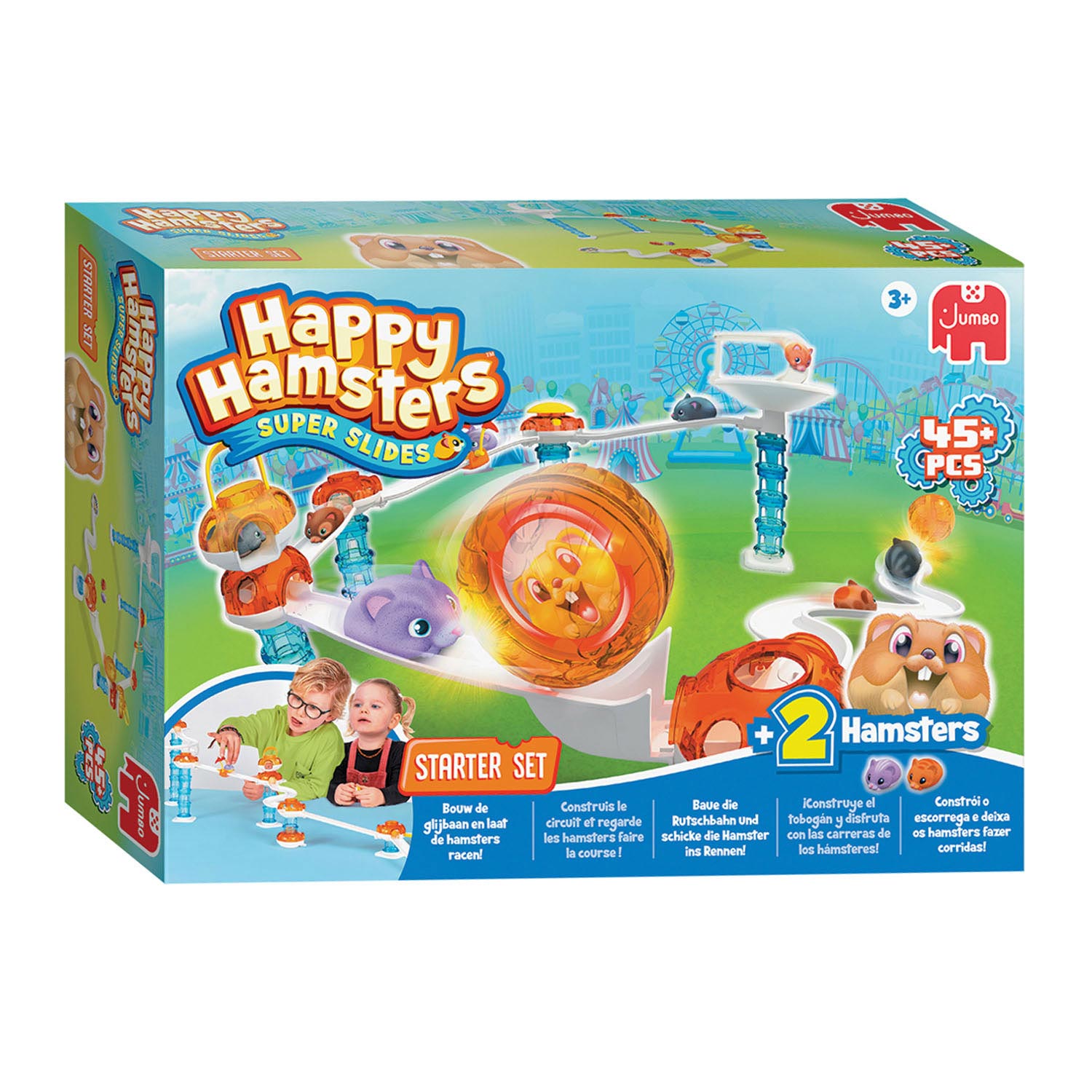 Jumbo Happy Hamsters Knikkerbaan Startset