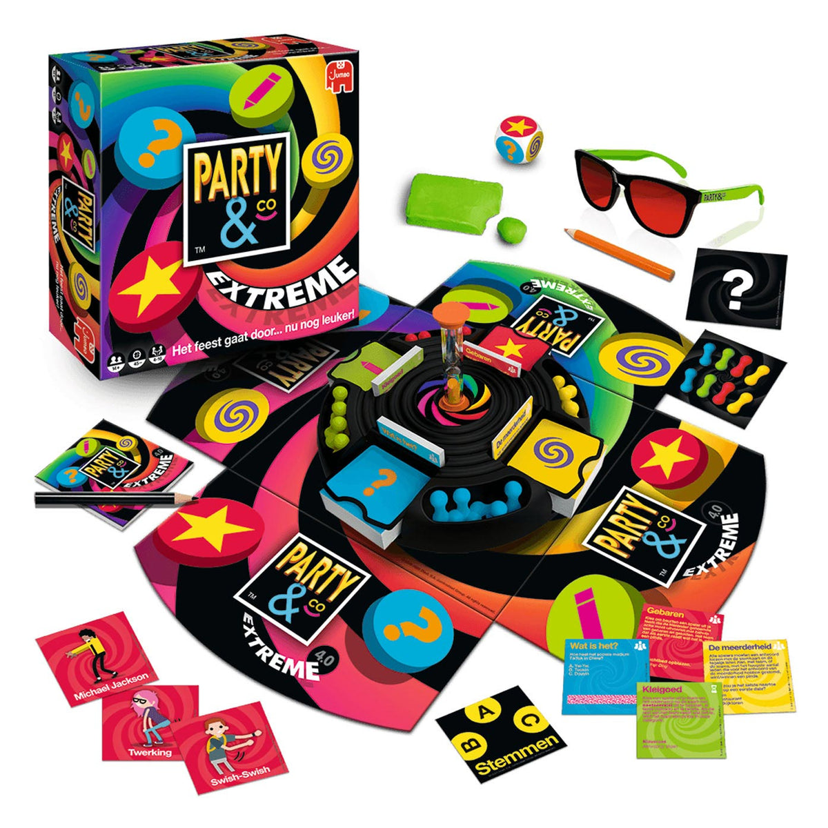 Jumbo party co extreme board game
