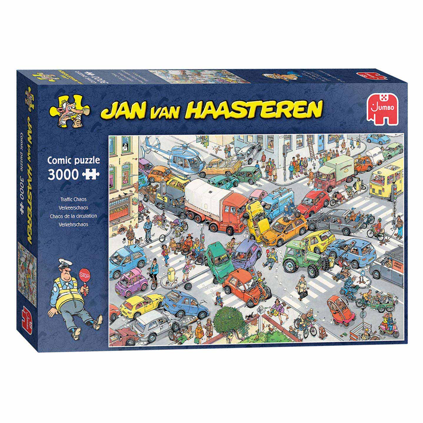 Jan van Haasteren Legpuzzel - Verkeerchaos, 3000st.