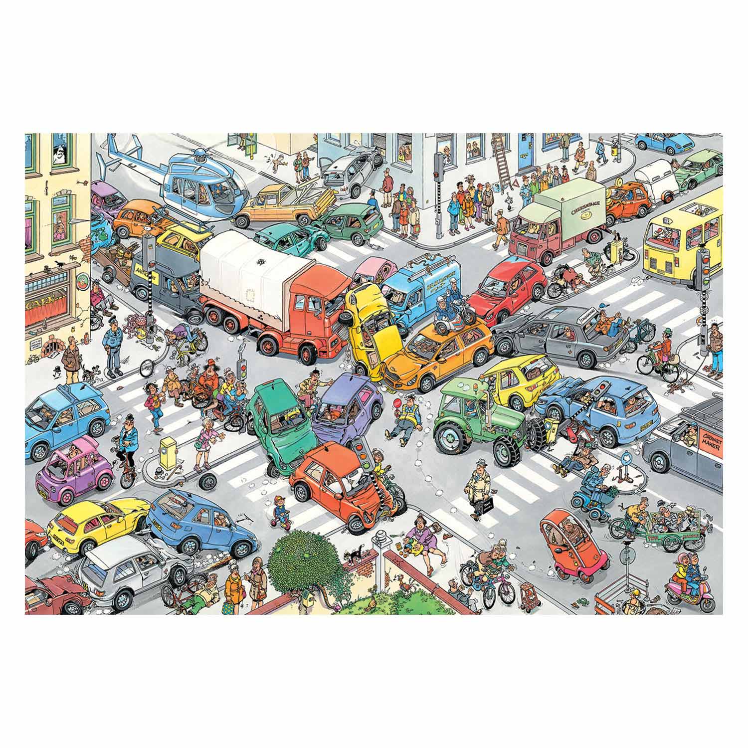 Jan van Haasteren Legpuzzel - Verkeerchaos, 3000st.