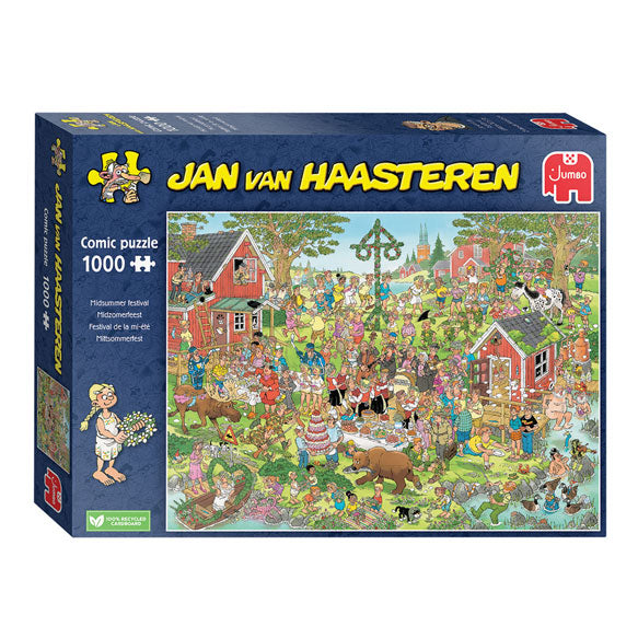 Jumbo jan van haasteren legpuzzel - midzomerfestival, 1000st.