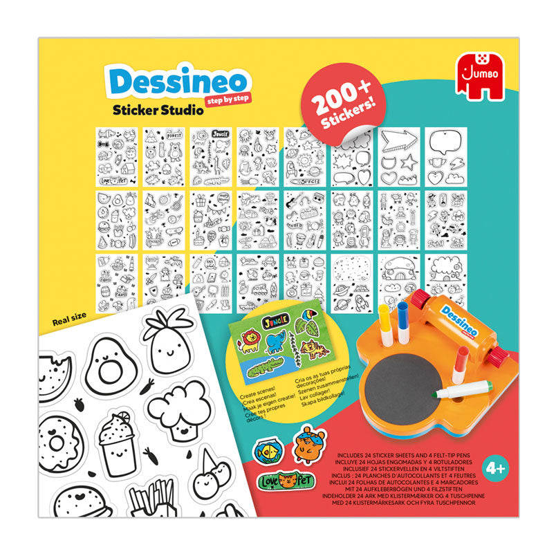 Jumbo dessineo sticker studio