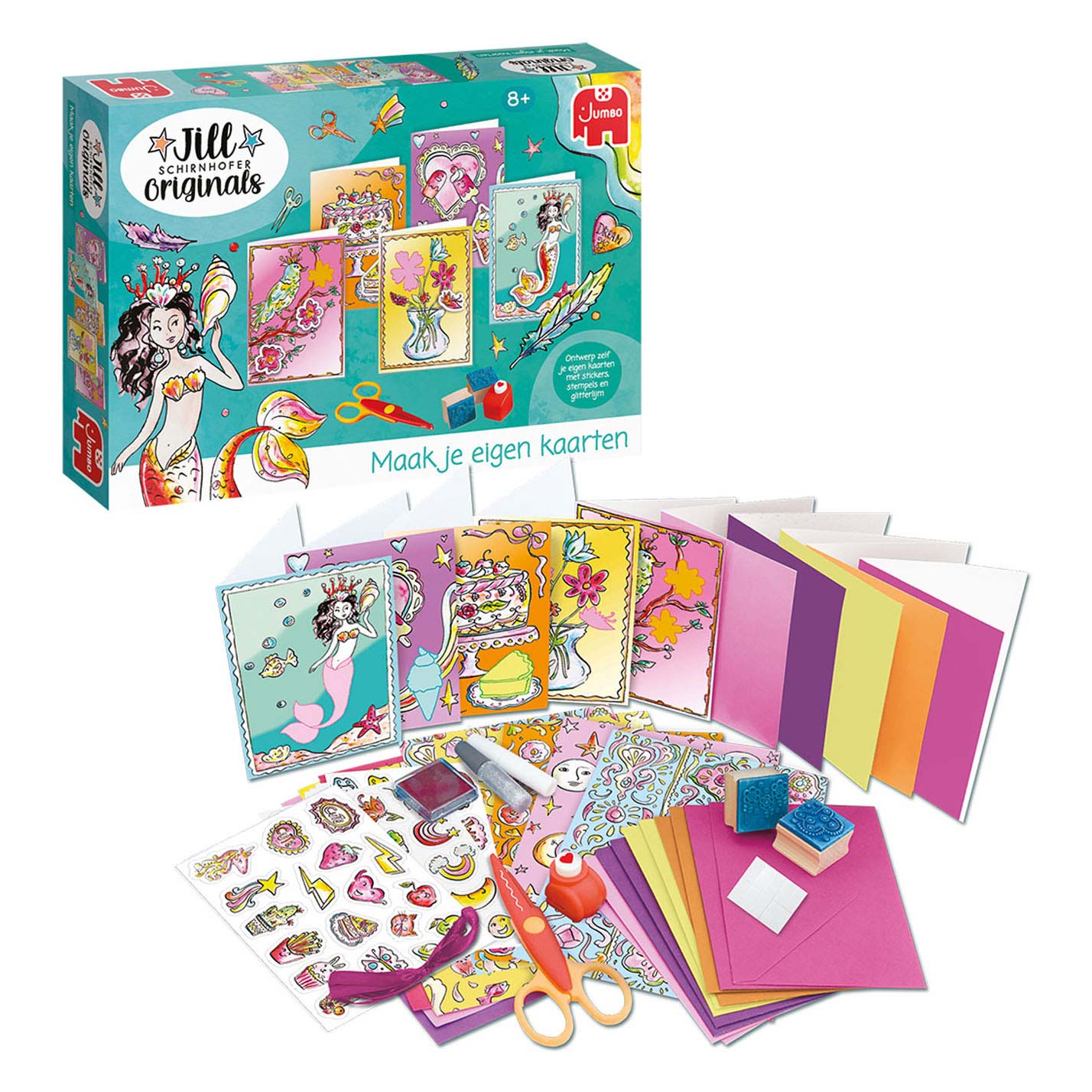 Jumbo jill zelf kaarten maken