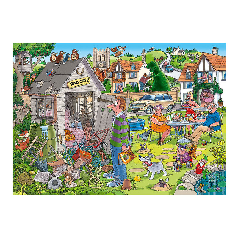 Wasgij destiny 28 - vadergrot, 1000st.