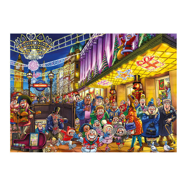 Wasgij Kerst 20 Legpuzzel - De Geesten van Kerstmis, 2x1000st.