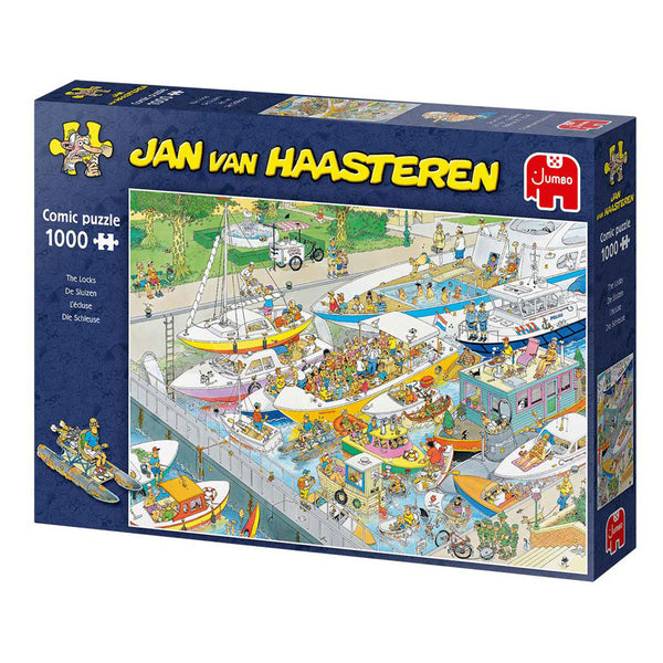 Jumbo jan van haasteren legpuzzel - de sluizen, 1000st.