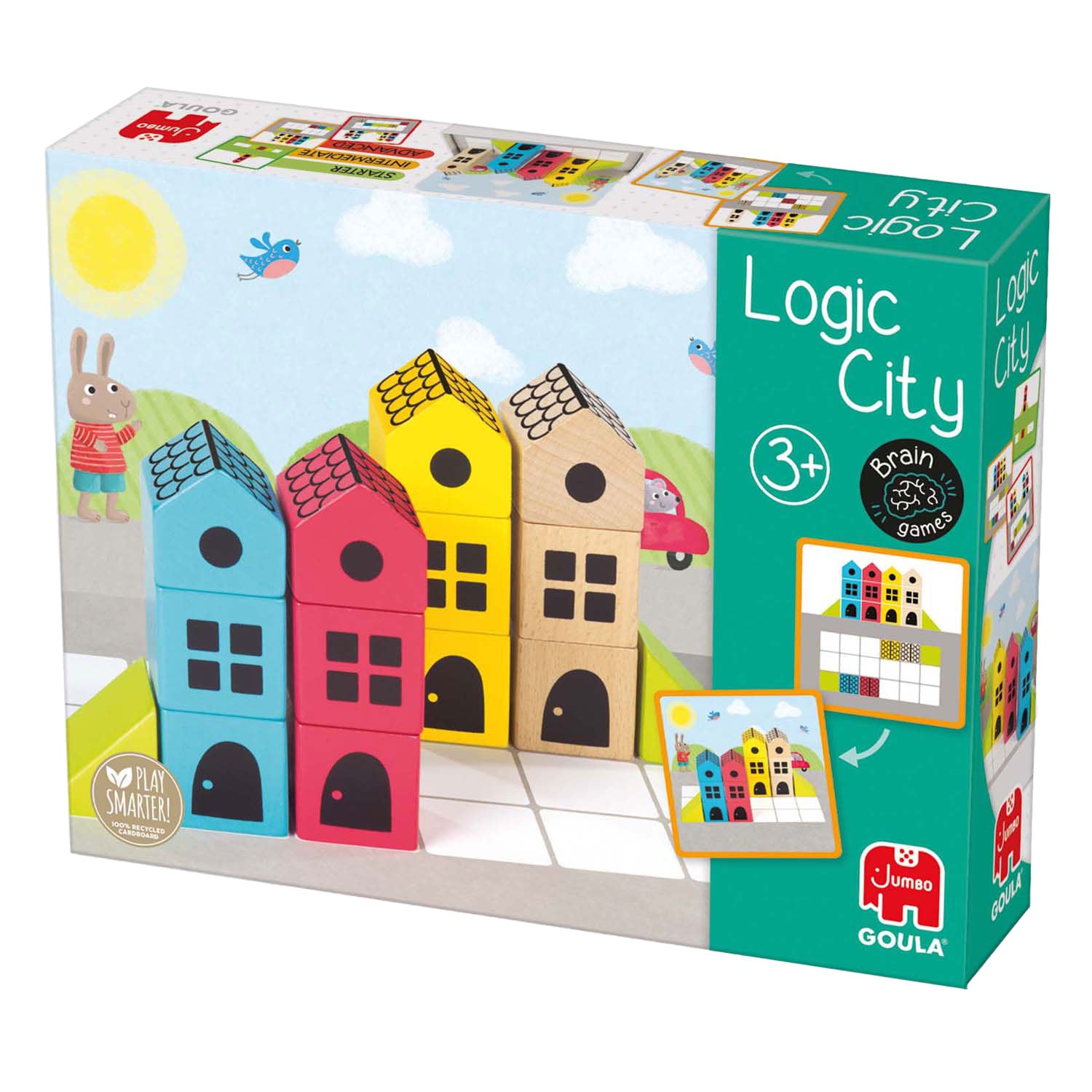Jumbo goula - logische stad educatief kleuterspel
