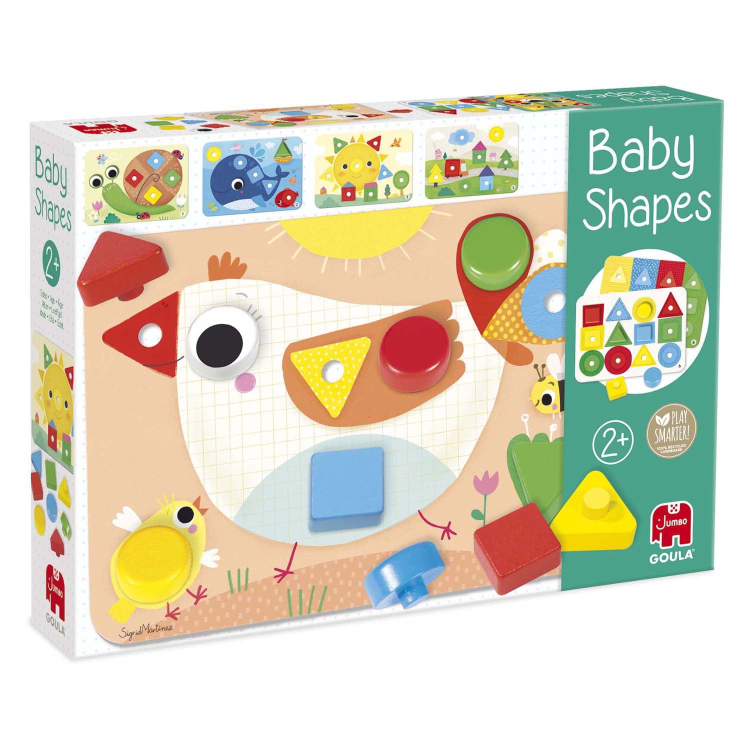 Goula jumbo - baby shapes het vormenspel