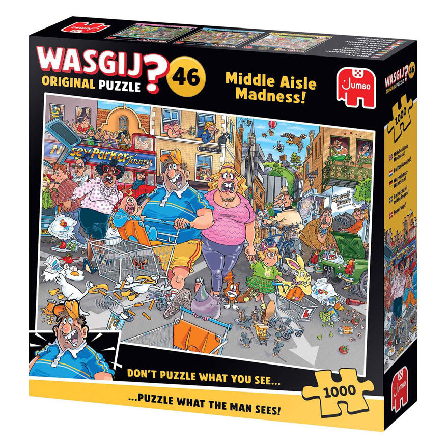 Wasgij originele puzzel buitenkansjes 1000 stukjes