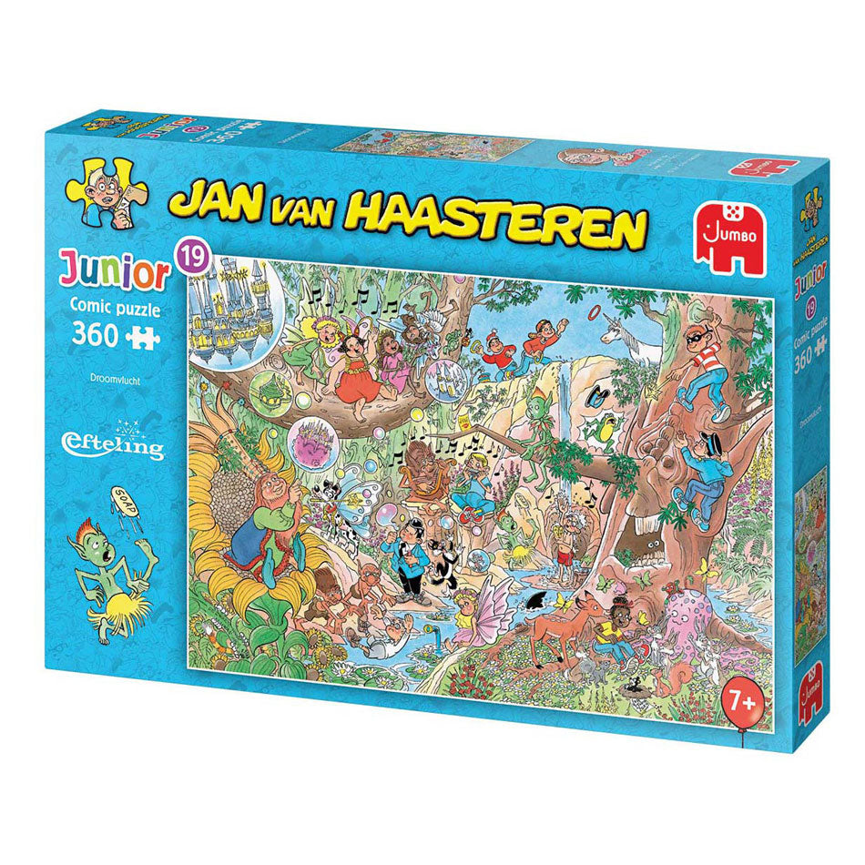 Jumbo jan van haasteren legpuzzel junior efteling droomvlucht, 360st.