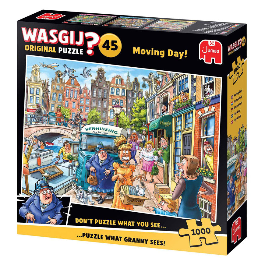 Jumbo wasgij original 45 - verhuisdag! - 1000 stukjes puzzel - legpuzzel
