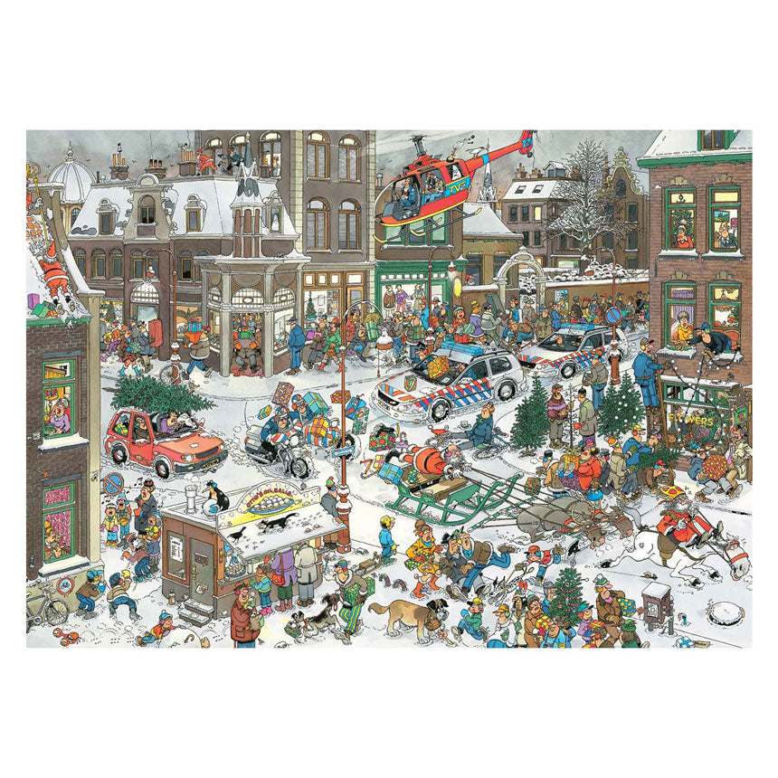 Jumbo jan van haasteren legpuzzel - kerstmis, 1000st.