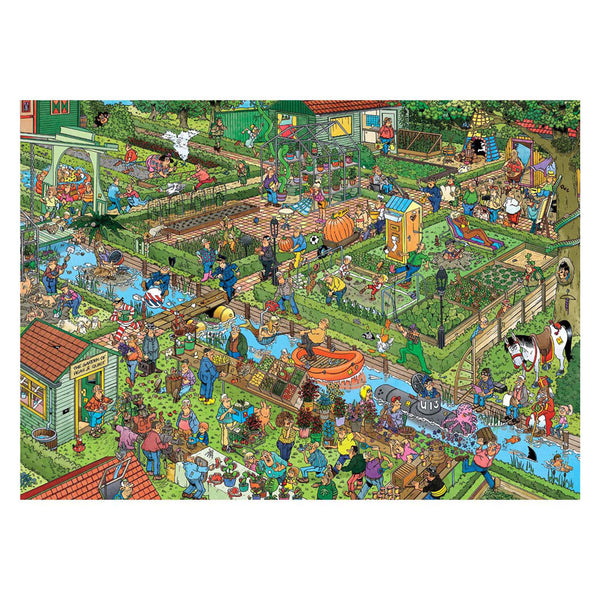 Jumbo puzzel 1000 st. jvh volkstuintjes