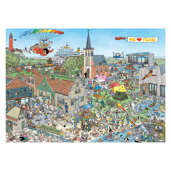 Jumbo puzzel 1000 st. jvh - rondje texel