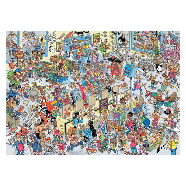 Jumbo puzzel 1000 st. jvh bij de kapper