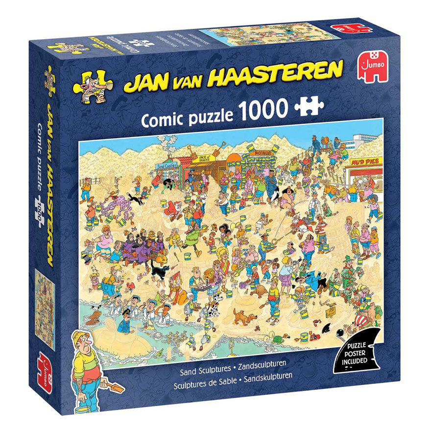 Jumbo jan van haasteren legpuzzel - zandsculpturen, 1000st.