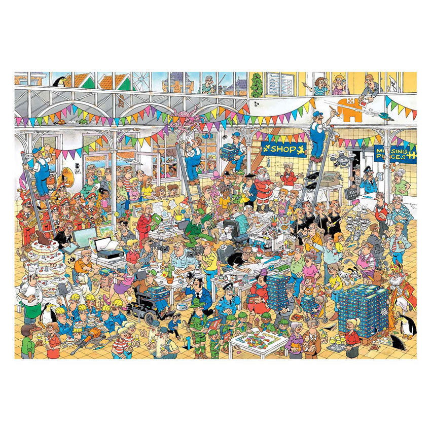 Jumbo jan van haasteren legpuzzel - 10 jaar jan van haasteren studio, 1000st.