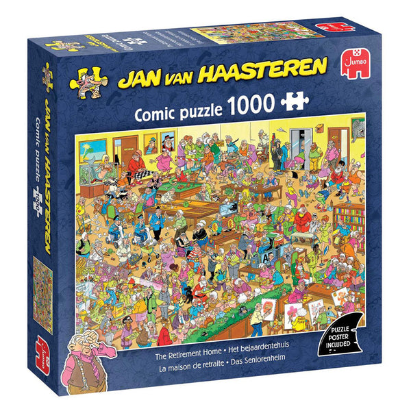 Jumbo puzzel 1000 st. jvh - het bejaardentehuis