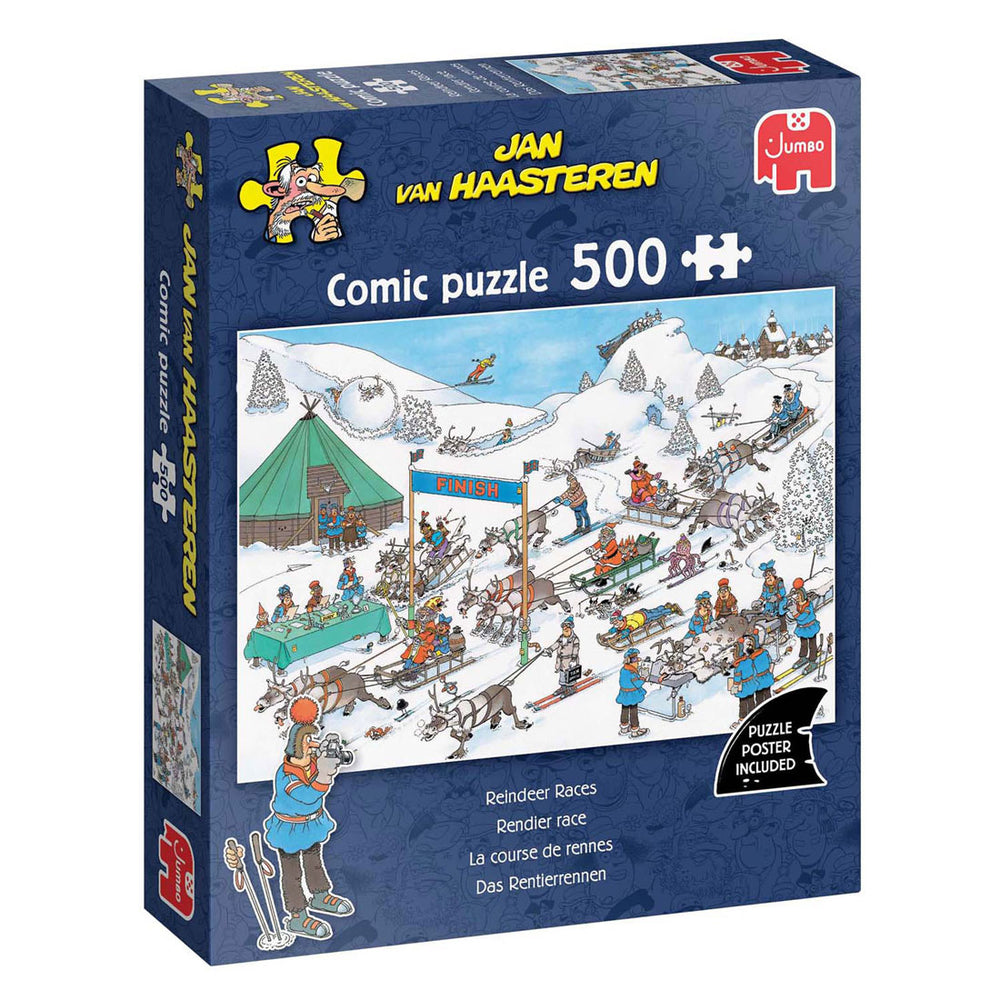 Jumbo jan van haasteren legpuzzel - race, 500st.