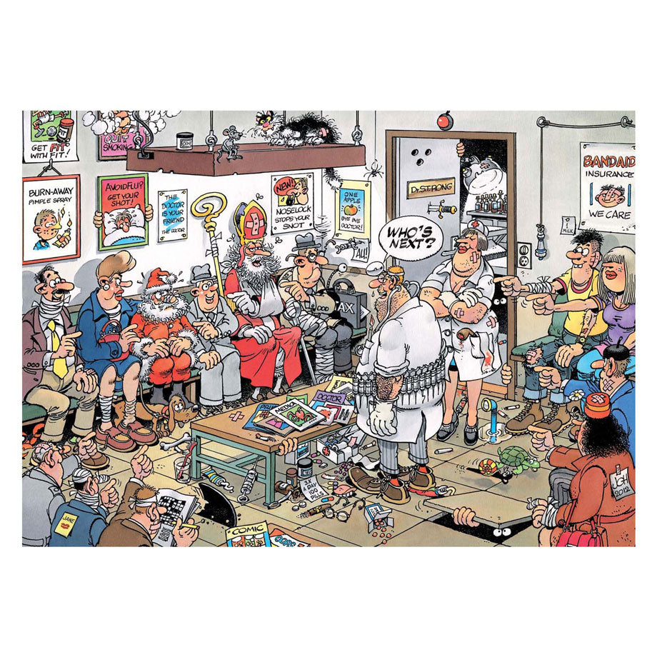 Jumbo jan van haasteren legpuzzel - wie is de volgende, 500st.