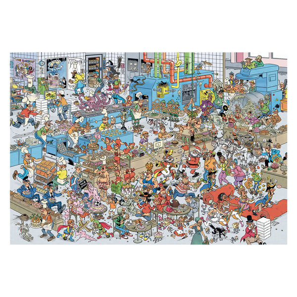 Jumbo puzzel 2000 st. jvh - de bakkerij