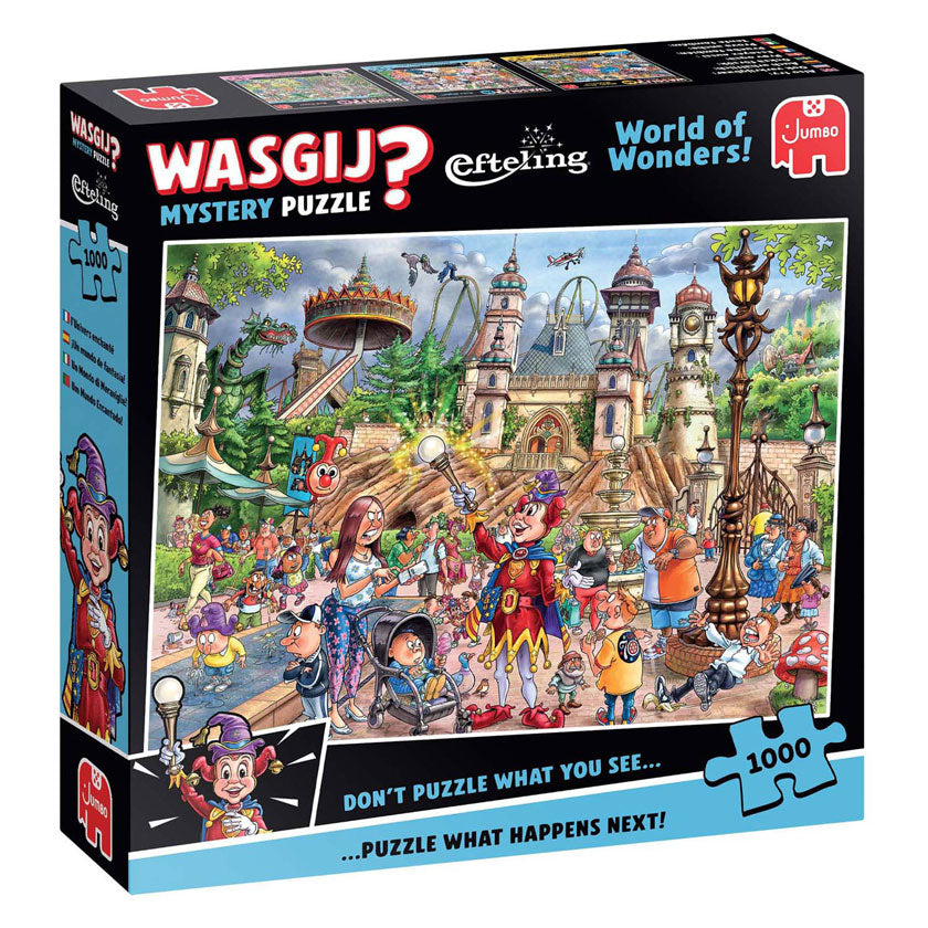 Jumbo wasgij legpuzzel mystery efteling, 1000st.