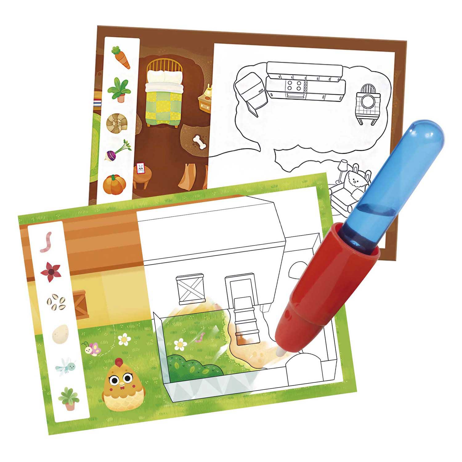 Jumbo water magic squishies boerderij