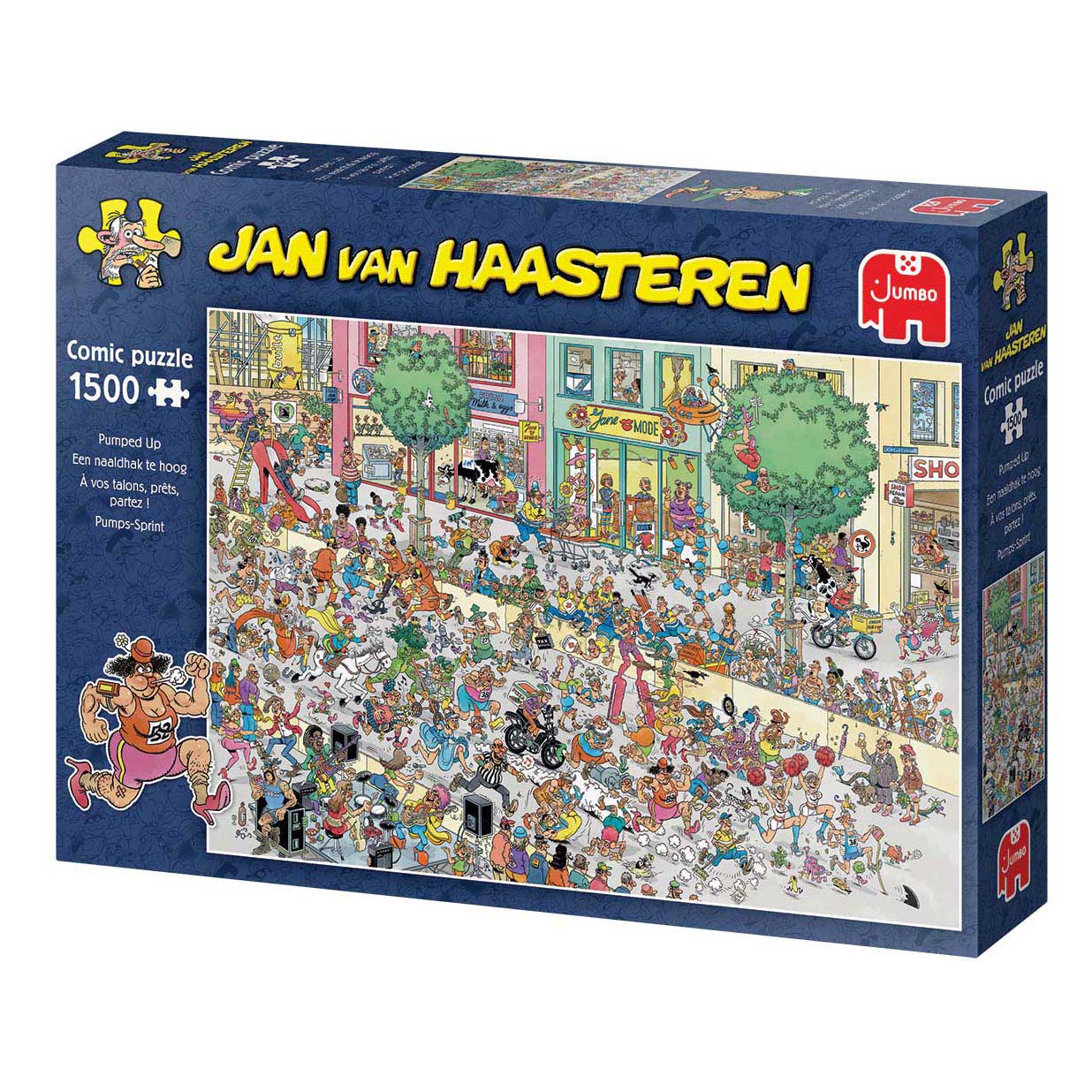 Jumbo jvh puzzel een naaldhak te hoog 1500pcs
