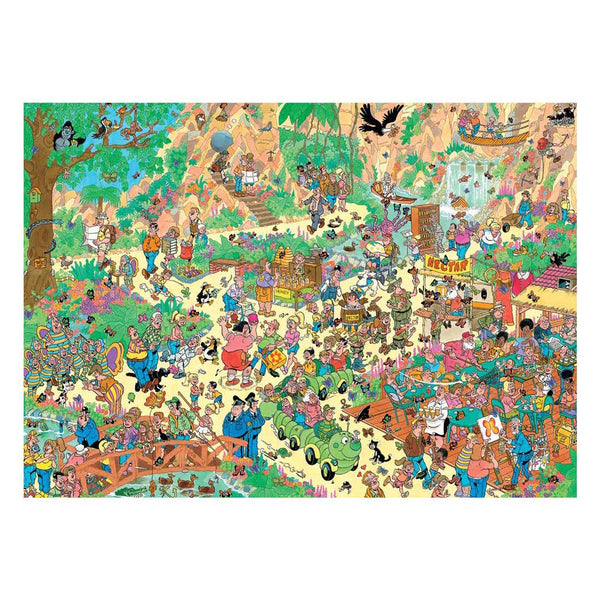 Jumbo puzzel 1000 st. jvh vrolijke fladderaars
