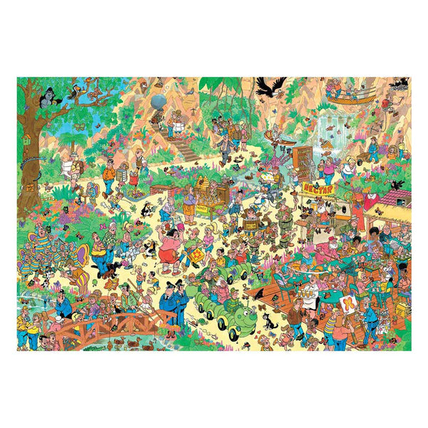 Jumbo puzzel 2000 st. jvh vrolijke fladderaars