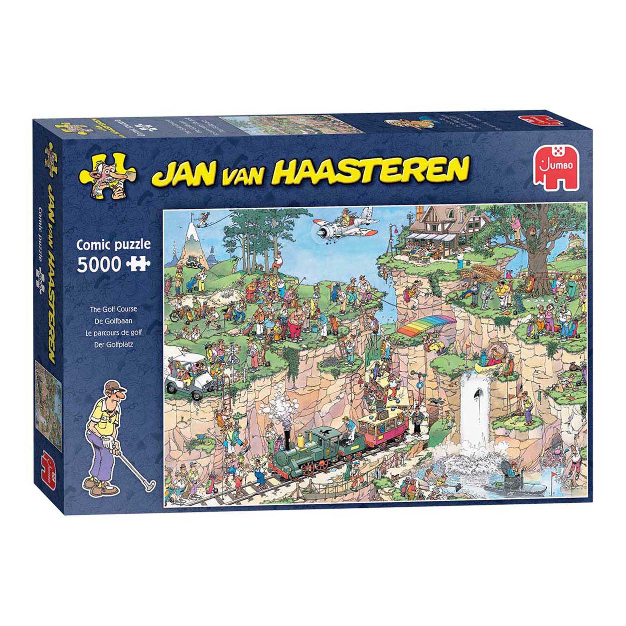 Jan van haasteren legpuzzel - de golfbaan - 5000st.