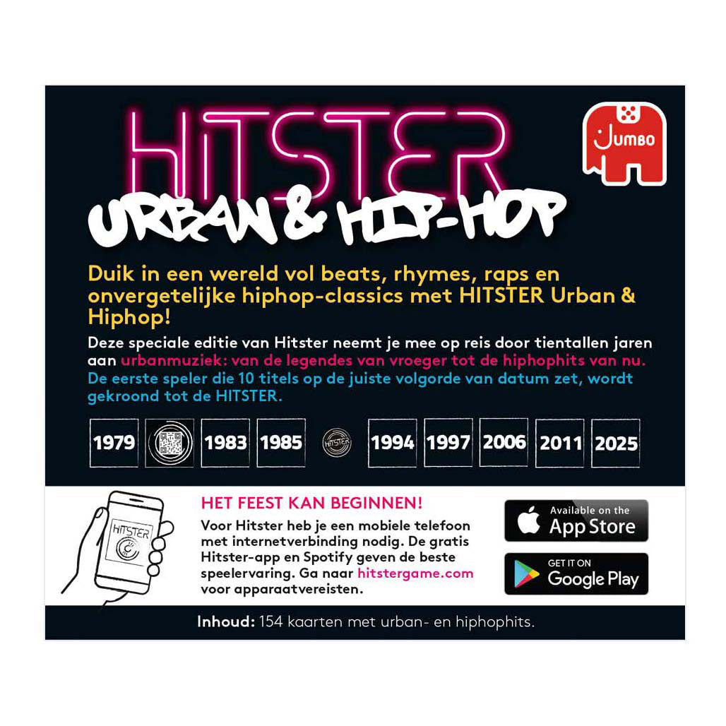 Jumbo hitster urban hiphop uitbreiding