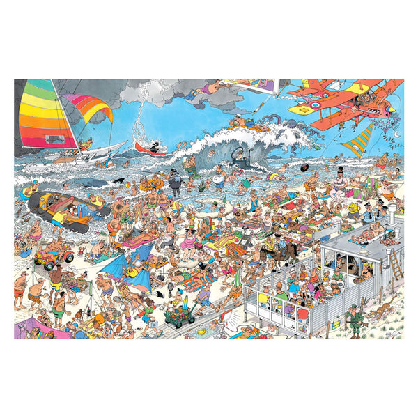 Jumbo puzzel 1500 stukjes jvh - op het strand