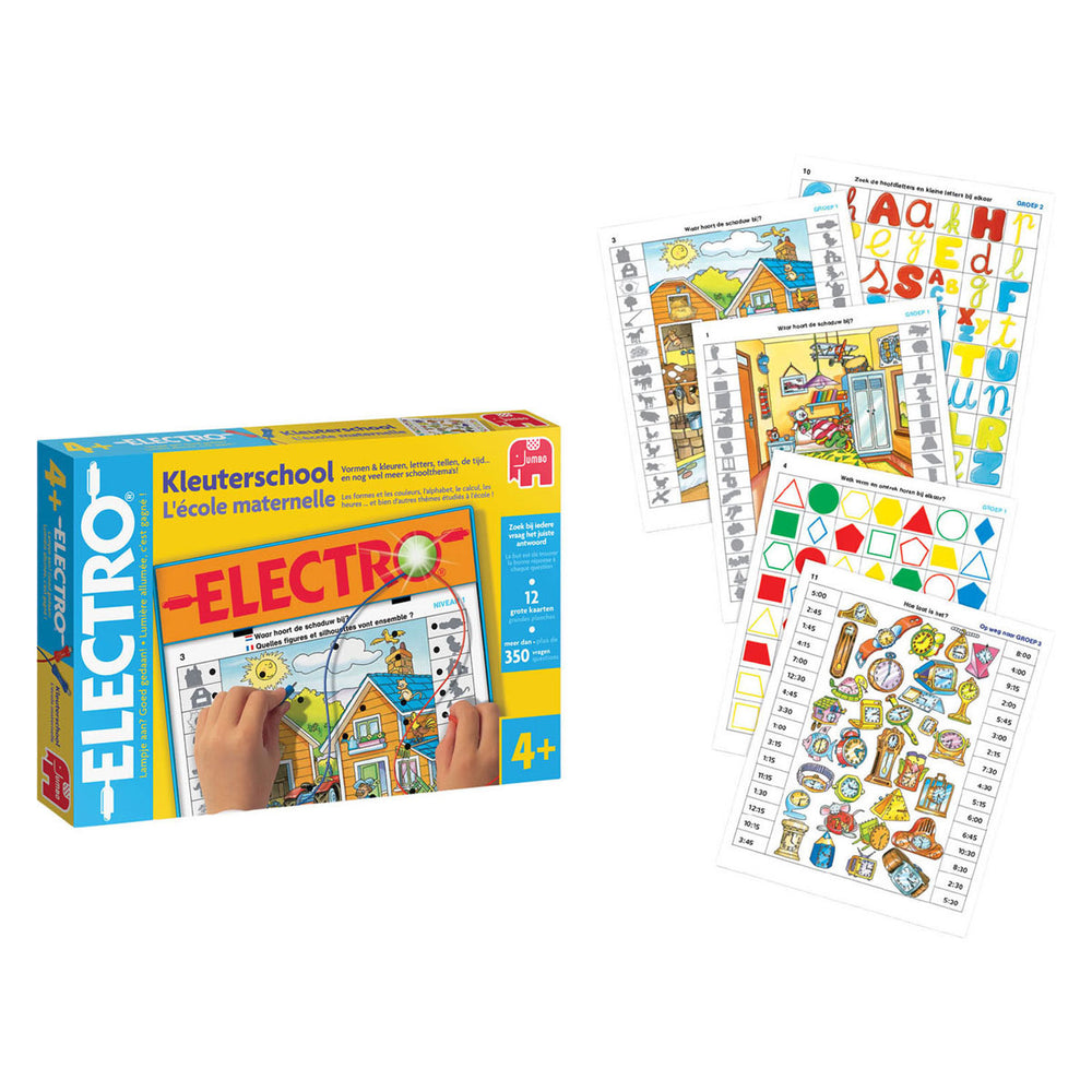 Electro jumbo kleuterschool educatief spel