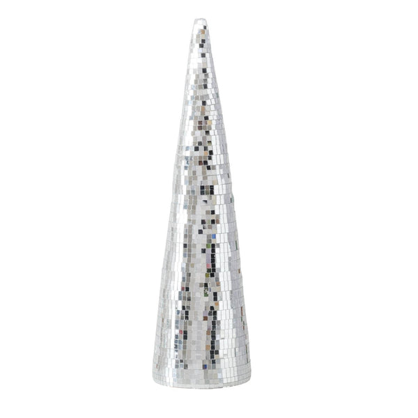 Boltze home kerstboom disco spiegelglas h39cm