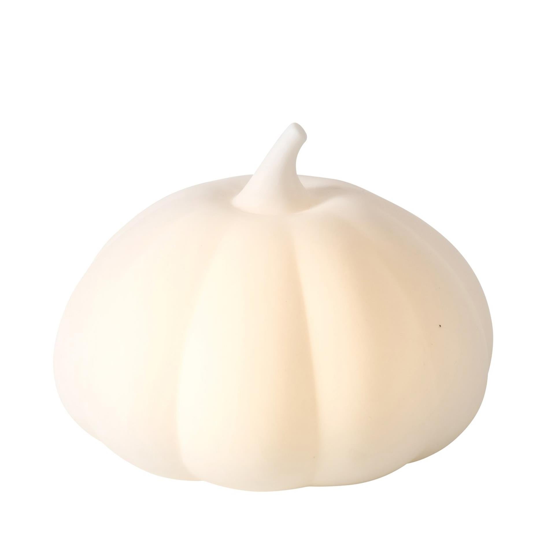 Boltze home beeld led pompoen h8,4cm
