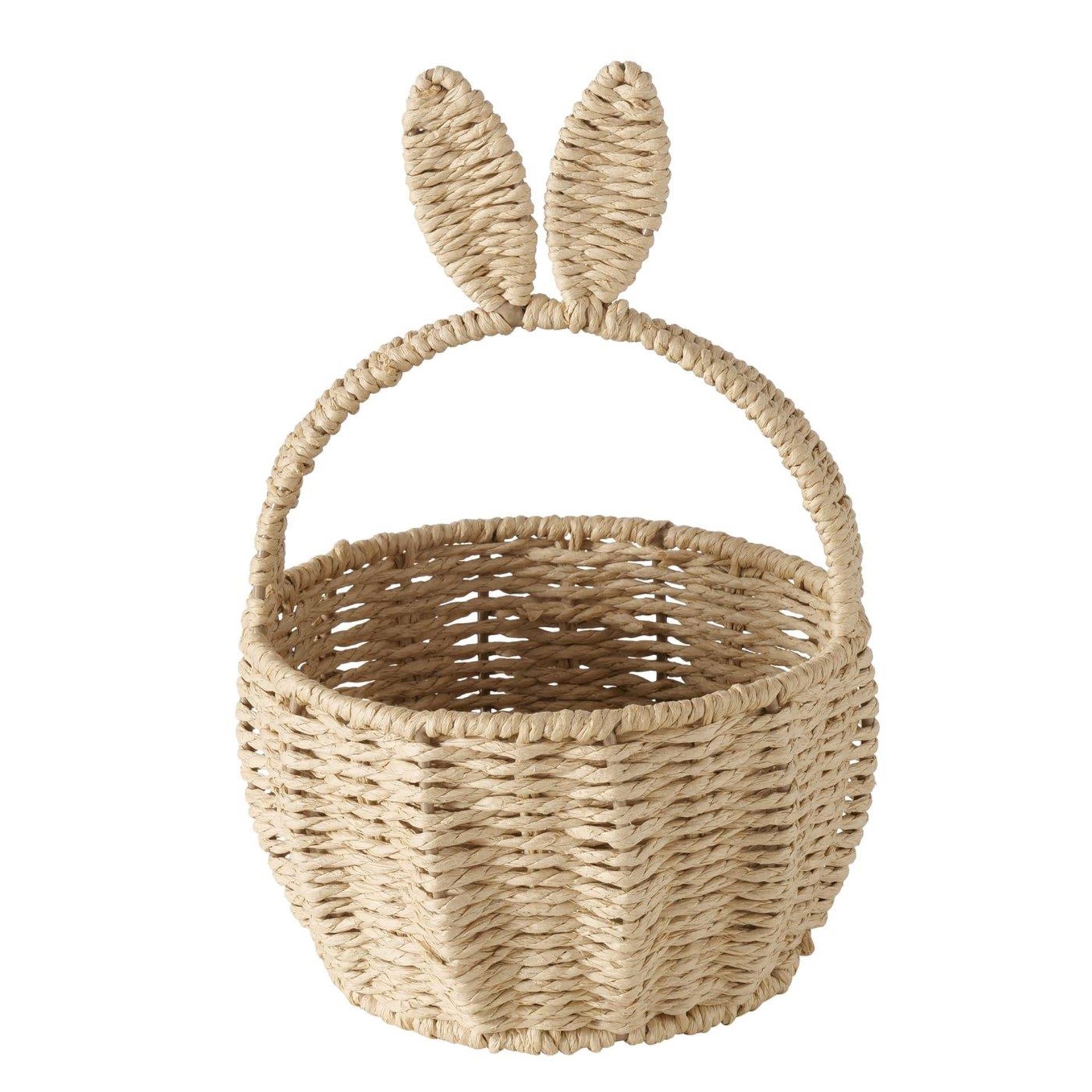 Boltze home mandje konijn ø18,5xh26,5cm