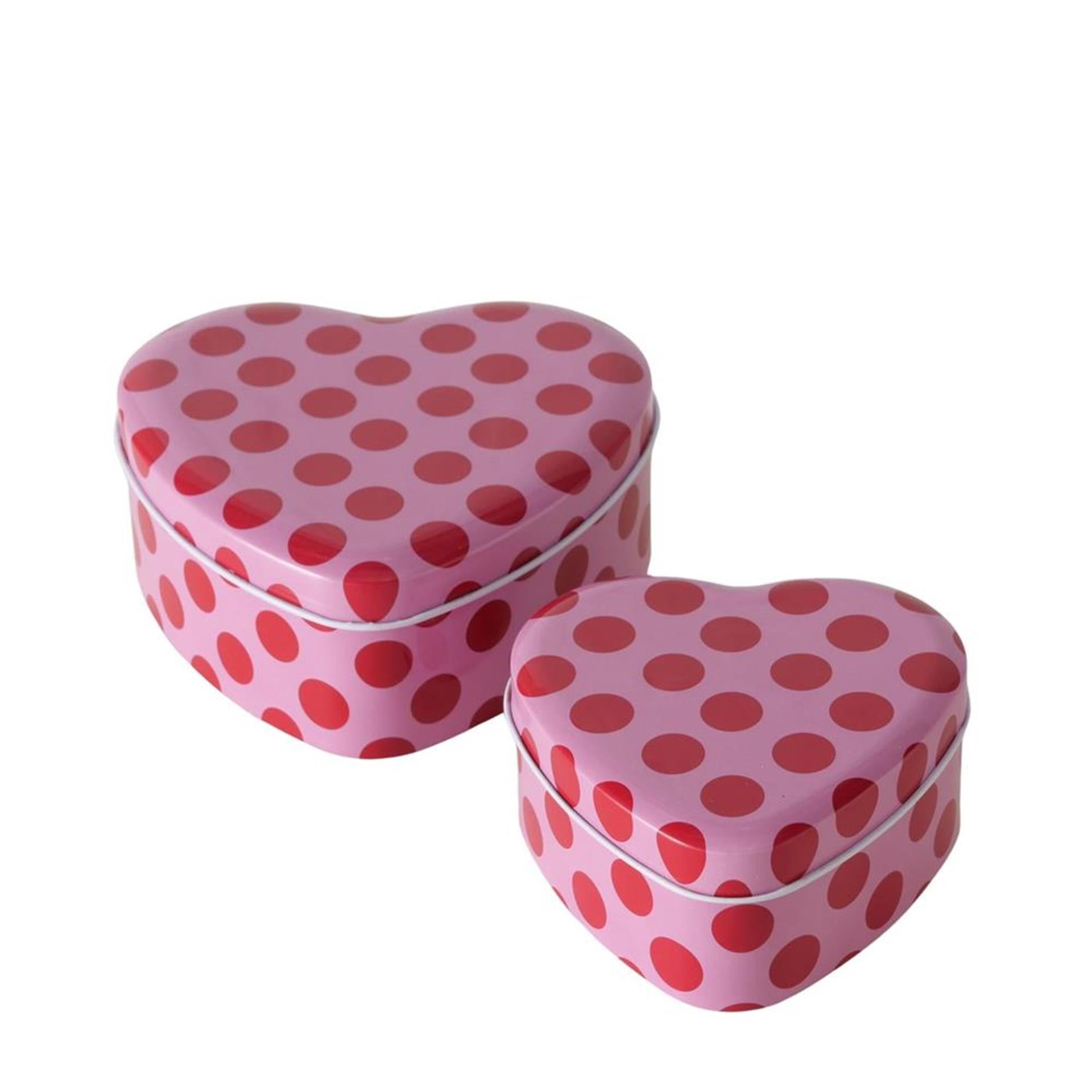 Boltze home blik hartmodel 2-delig