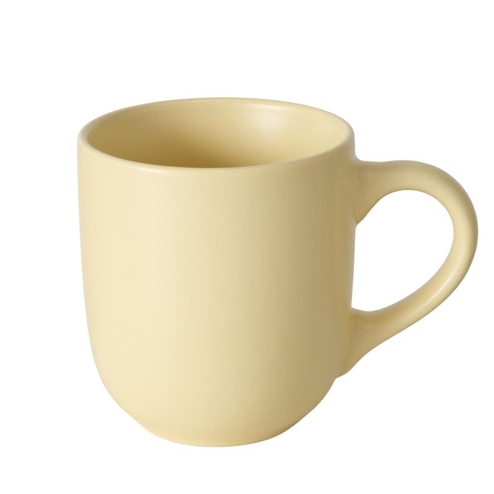 Boltze home mok pastel 300ml geel