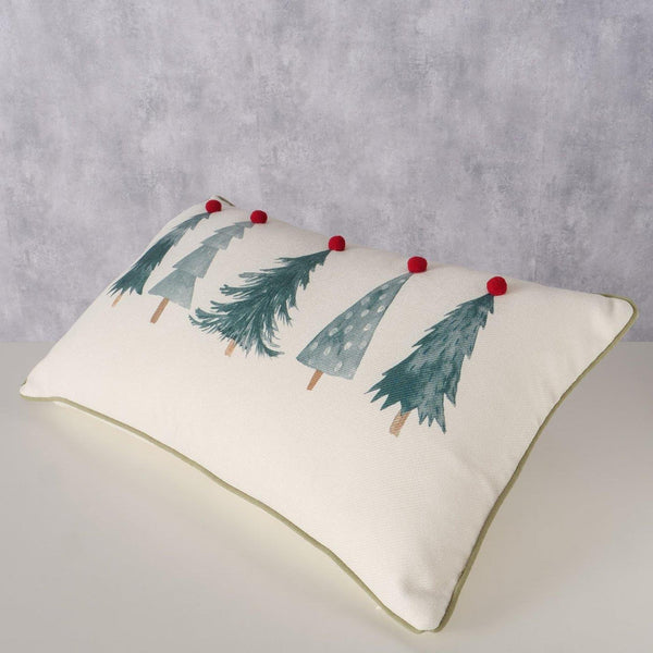 Boltze home kussen kerstboom 30x50x6cm