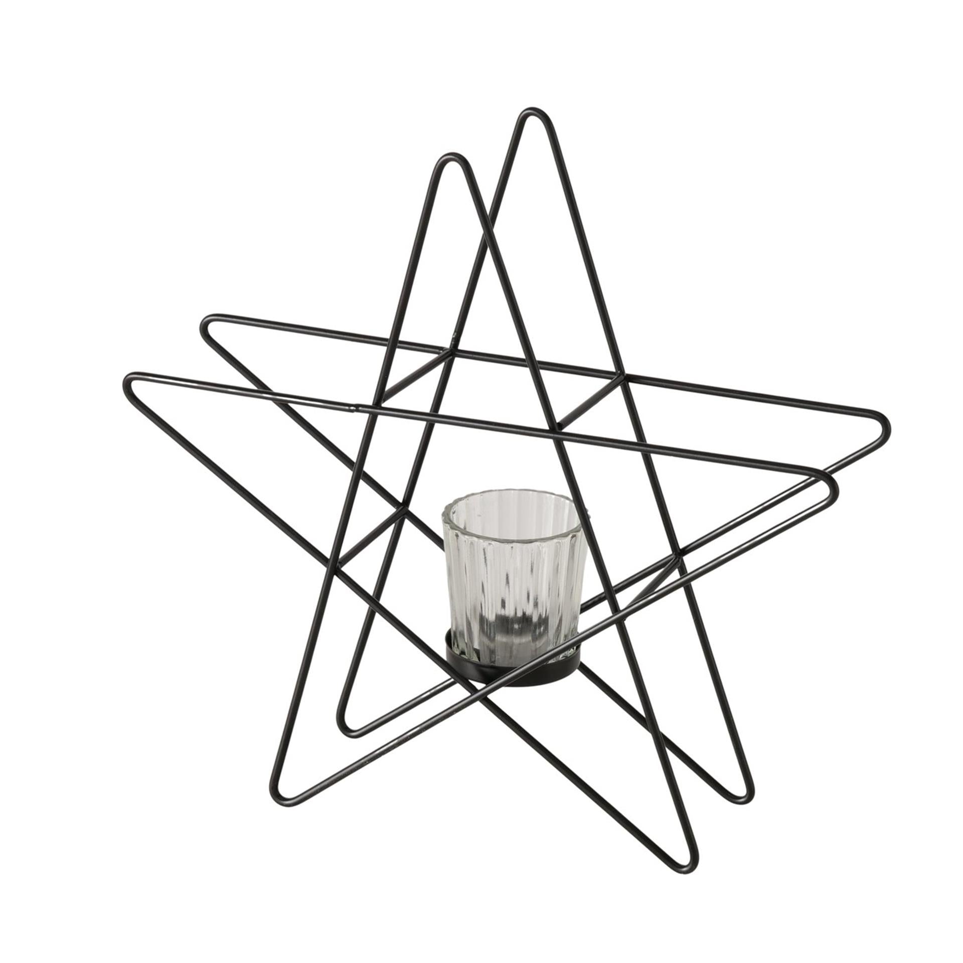 Boltze home windlicht ster 29,5x27,5cm